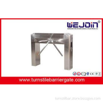Automated Pedestrian Turnstile Barrier Gate for Access Auth